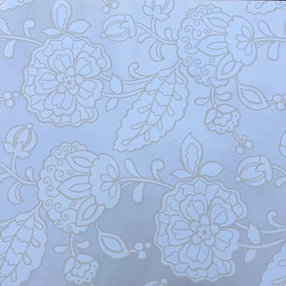 Carey Lind Designs Wallpaper Floral Damask Cream Off White EB2058 1 Roll NEW